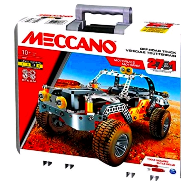Meccano - 25-in-1 Model - Off Road Racer Building - Picture 1 of 3